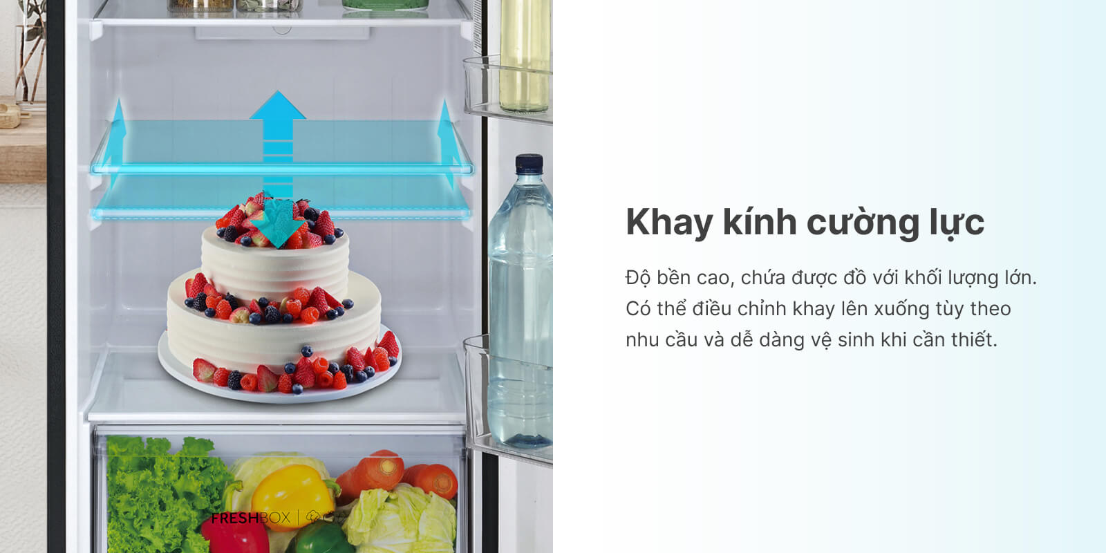 Tủ lạnh Aqua inverter 298 lít AQR-T299FA(SL)